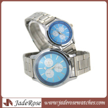 Montre simple de couple de mode Montre d&#39;alliage d&#39;affaires